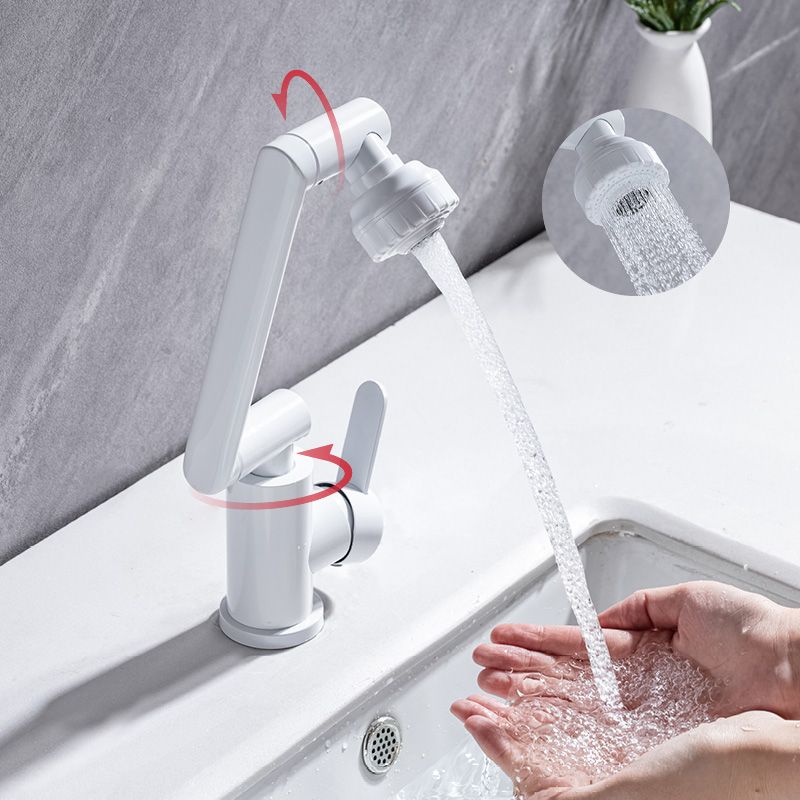 BowLift | Contemporary Centerset Faucet Lever Handles Low Arc Stainless Steel Faucet