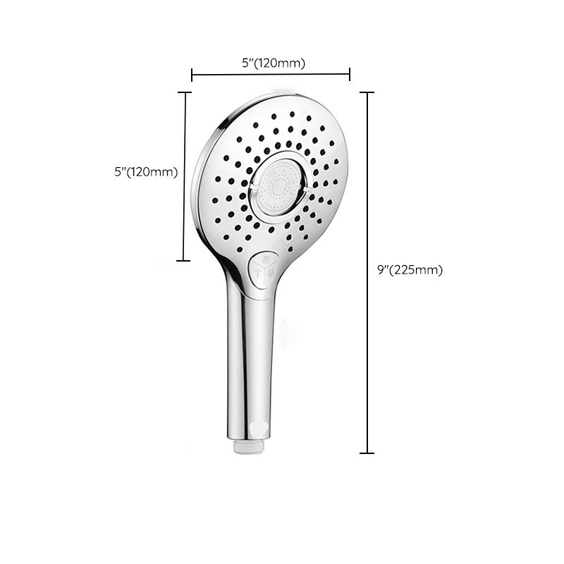 BowLift | Contemporary Showerhead Combination Metal Round Handheld Showerhead