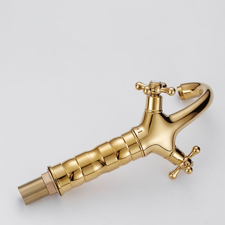 BowLift | Vintage Wide Spread Bathroom Faucet Industrial Lever Sink Faucet