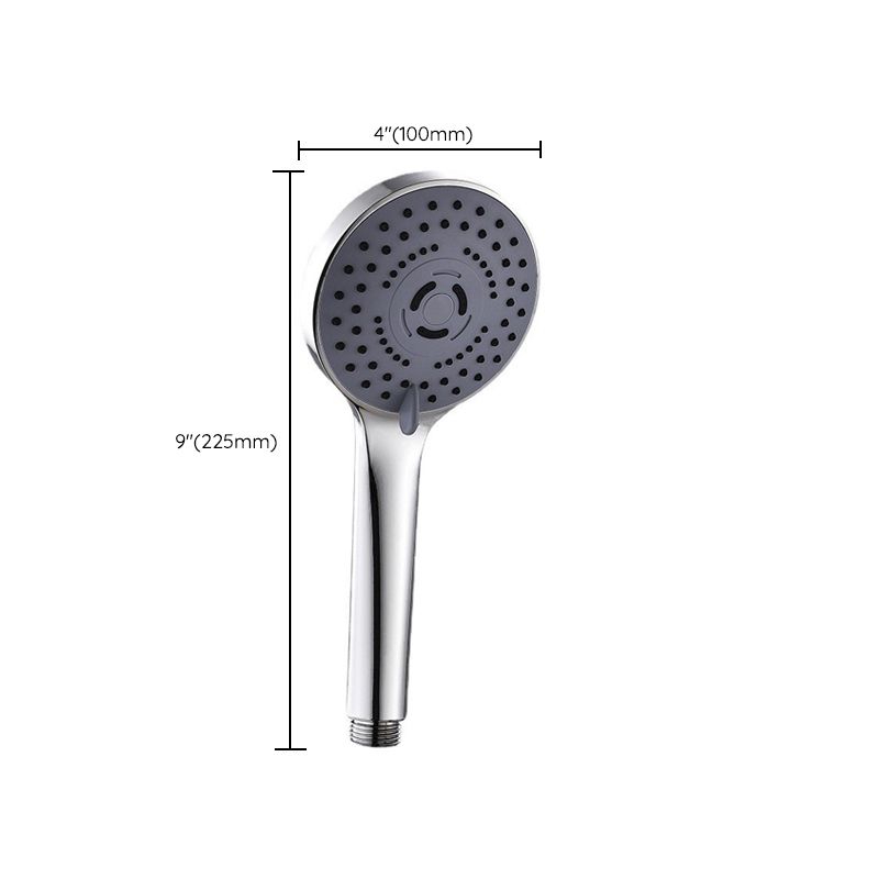 BowLift | Modern Plastic Shower Head Round Handheld Shower Head with Adjustable Water Flow