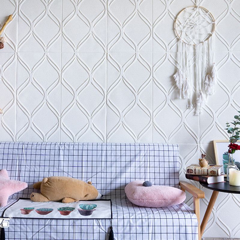 BowLift | Contemporary waterproof wall planks striped brick bedroom wall panels