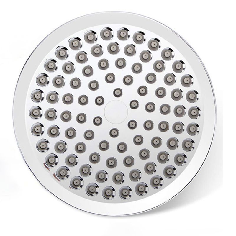 BowLift | Contemporary Shower Combination Double Shower Head Chrome Wall Mount Round Shower Head