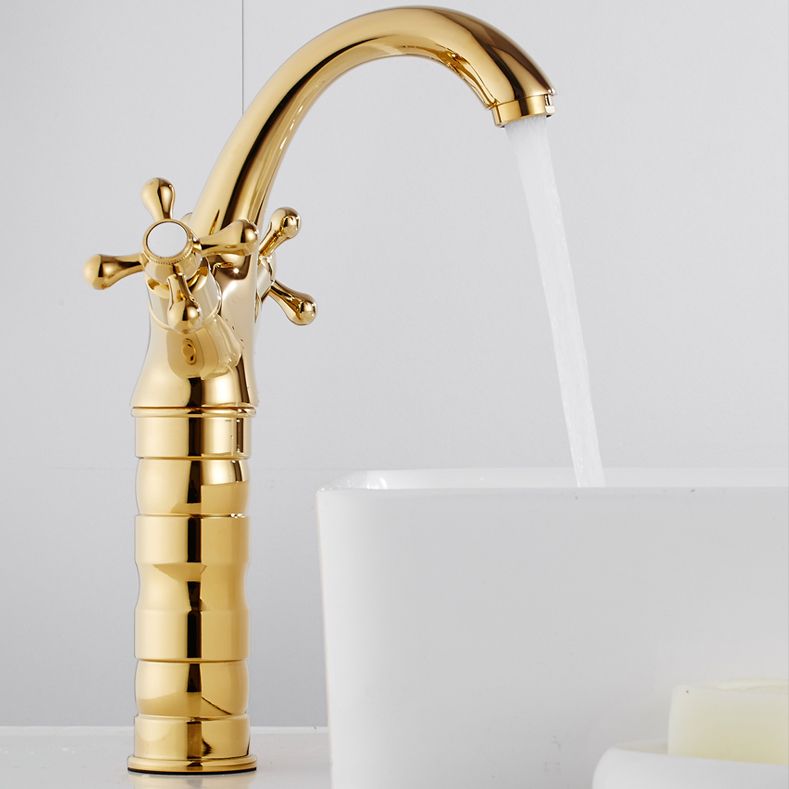 BowLift | Vintage Wide Spread Bathroom Faucet Industrial Lever Sink Faucet