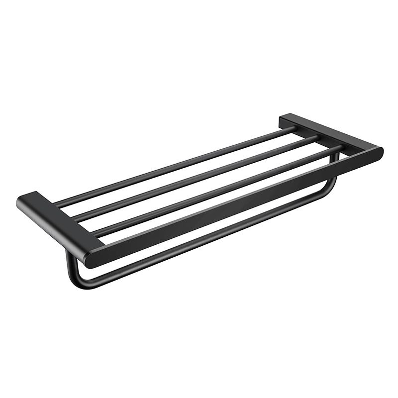 BowLift | Contemporary bathroom accessory single item or in set made of black metal