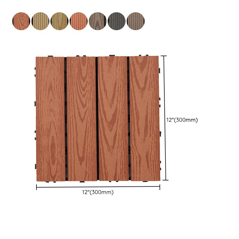 BowLift | Wood deck board outdoor non-slip embossed floor panel