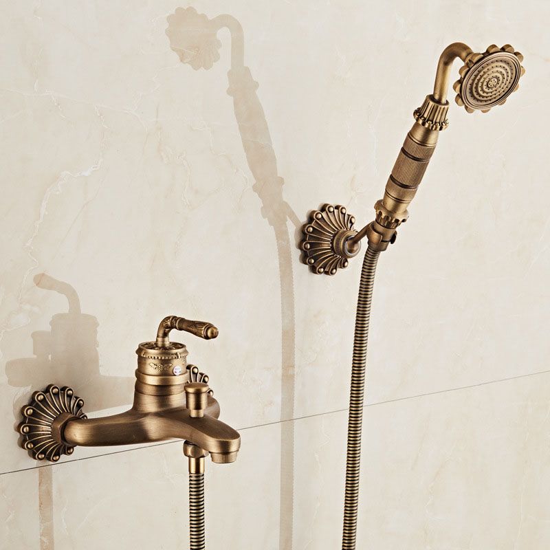 BowLift | Wall Mounted Metal Freestanding Bathtub Filler Copper Freestanding Faucet