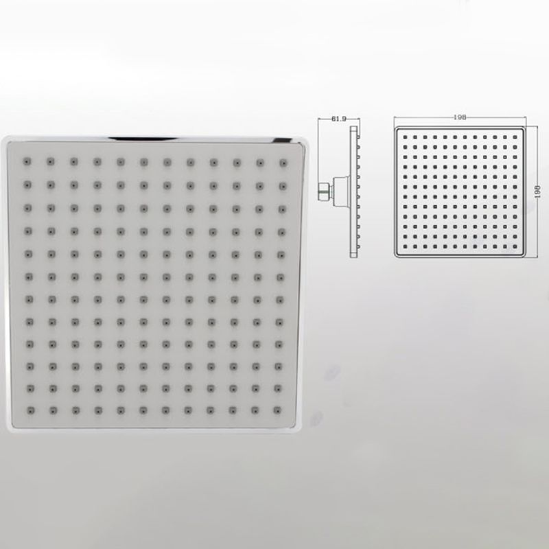 BowLift | Contemporary Shower Combination Fixed Shower Head Chrome Ceiling Mounted Shower Head