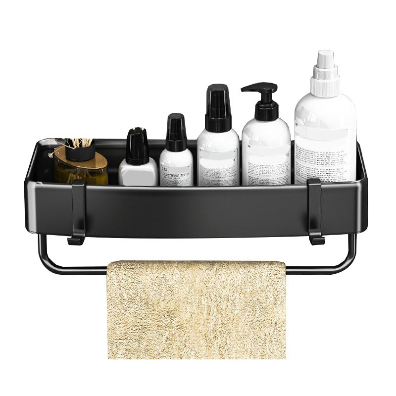 BowLift | Modern Black-White Metal Bath Hardware Set Bath Shelf Bathroom Hardware Set