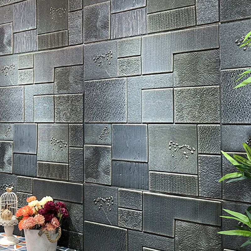 BowLift | Industrial Wall Plank 3D Brick Bathroom Living Room Wall Panel Set of 1