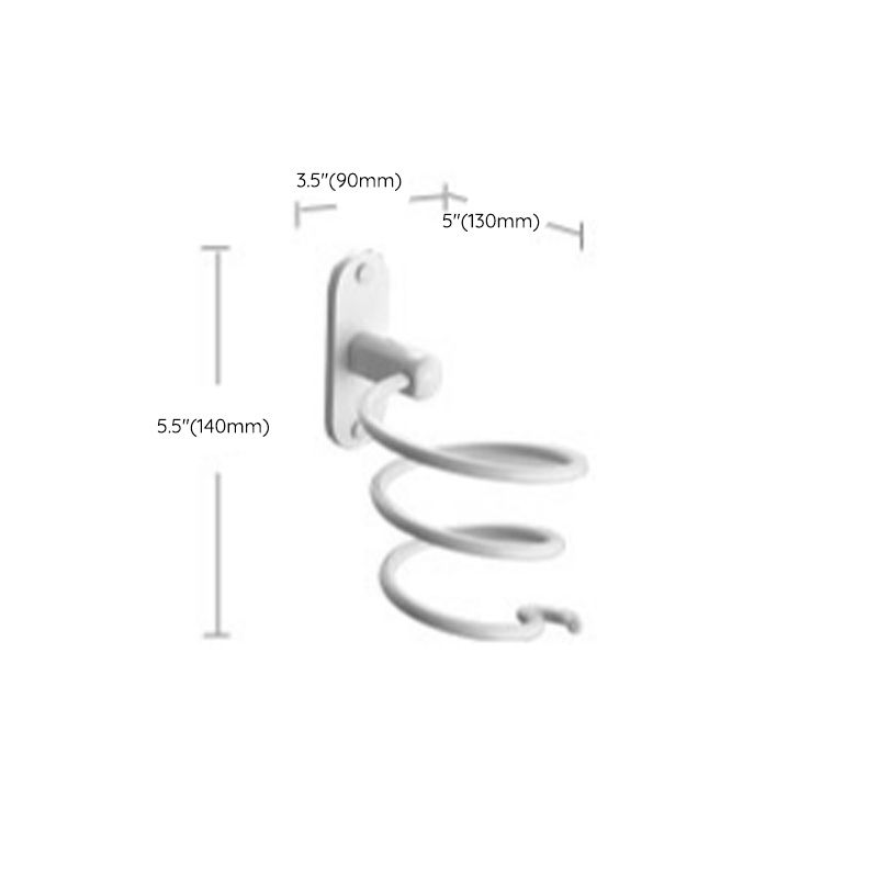 BowLift | Aluminium Bathroom Accessories Set Modern White Bathroom Accessories Set