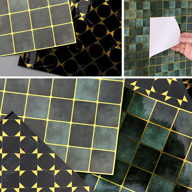 BowLift | Peel & Stick Mosaic Tile Square Plastic Stain Resistant Tile - Peel & Stick for Shower