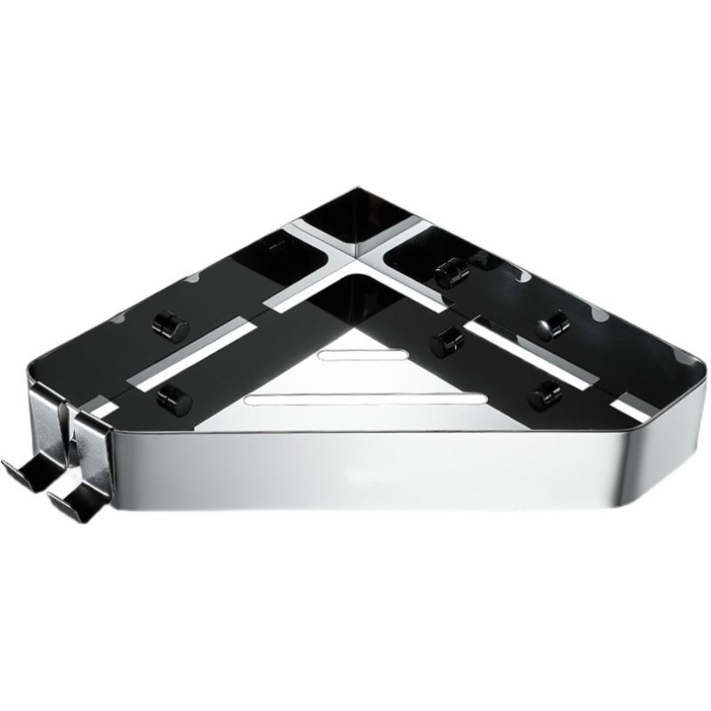 BowLift | Stainless Steel Bathroom Accessory Set Modern Triangle Basket