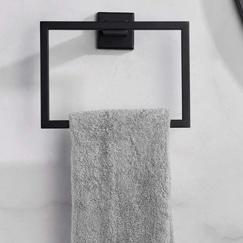 BowLift | 7-piece bathroom accessory set made of stainless steel with paper holder/robe hook/towel ring bar