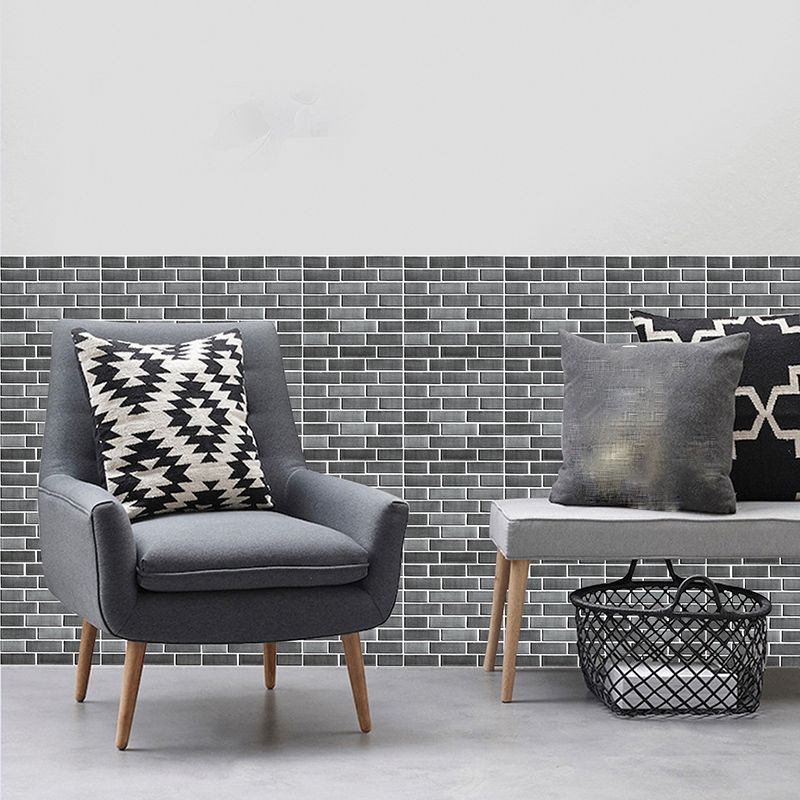 BowLift | Pattern Matte Color Stone Peel and Stick Mosaic Tile Peel and Stick Tile Set of 5