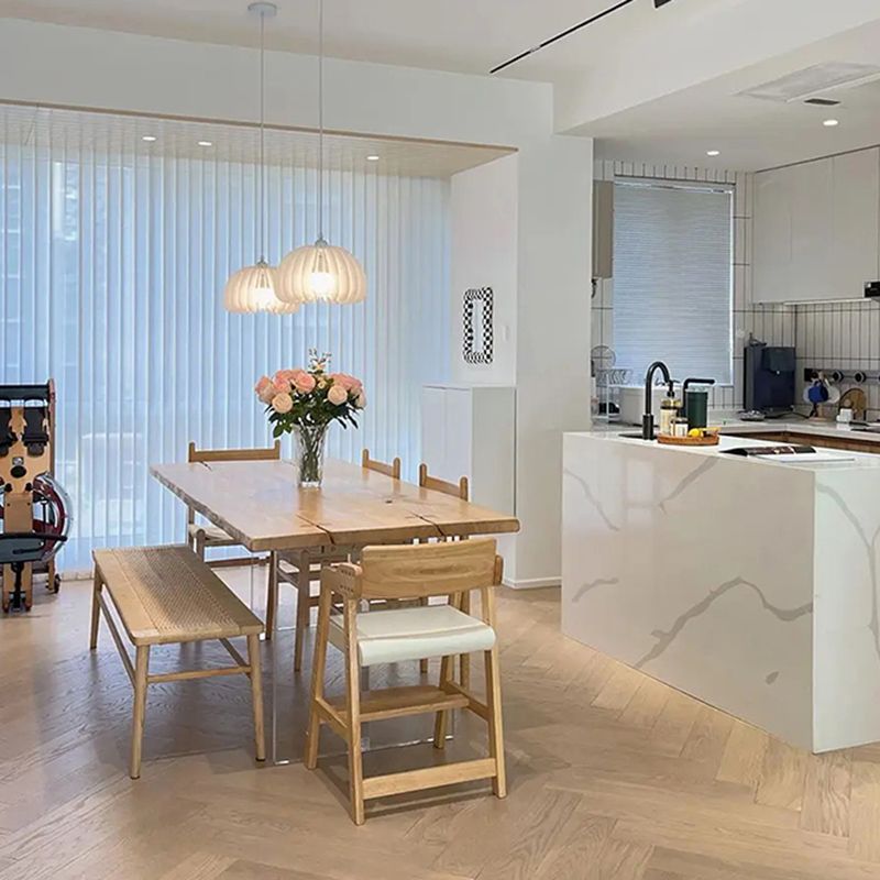 BowLift | Traditional Wood Tiles Wire Brushed Parquet Click Lock Wood Floor Panels