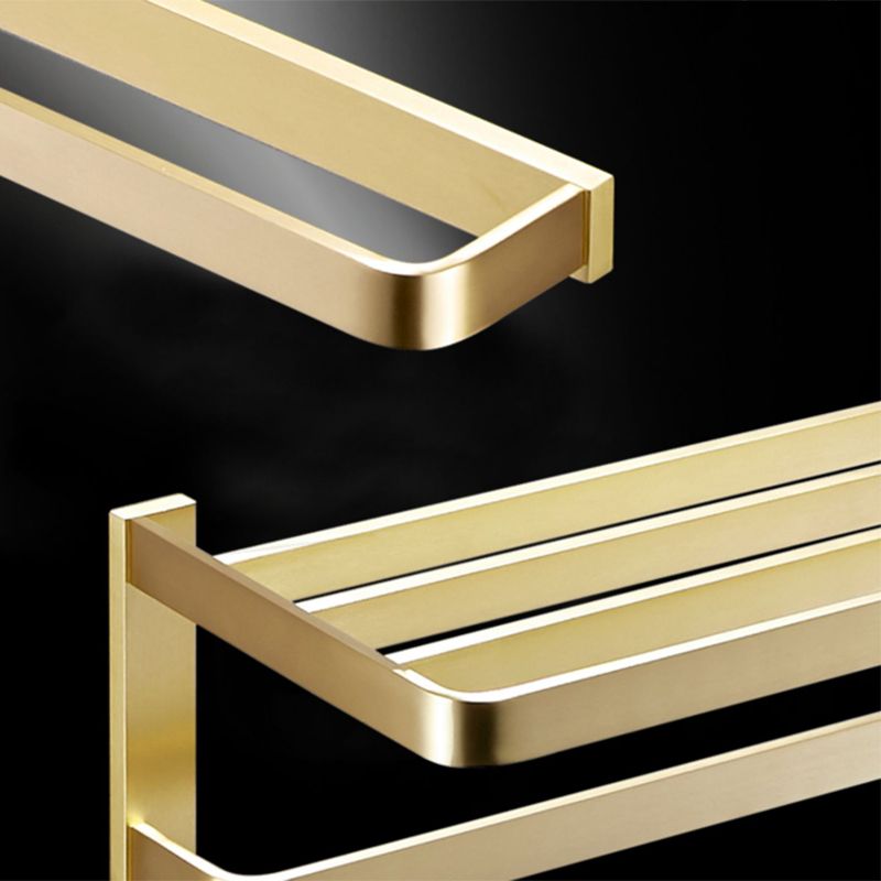 BowLift | Brushed Brass Bathroom Hardware Set Retro Golden Bathroom Accessories Set