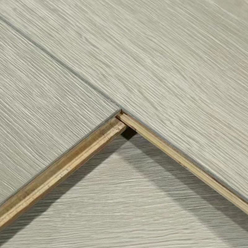 BowLift | 49"x8" width E0 natural solid wood laminate flooring, click-lock, waterproof