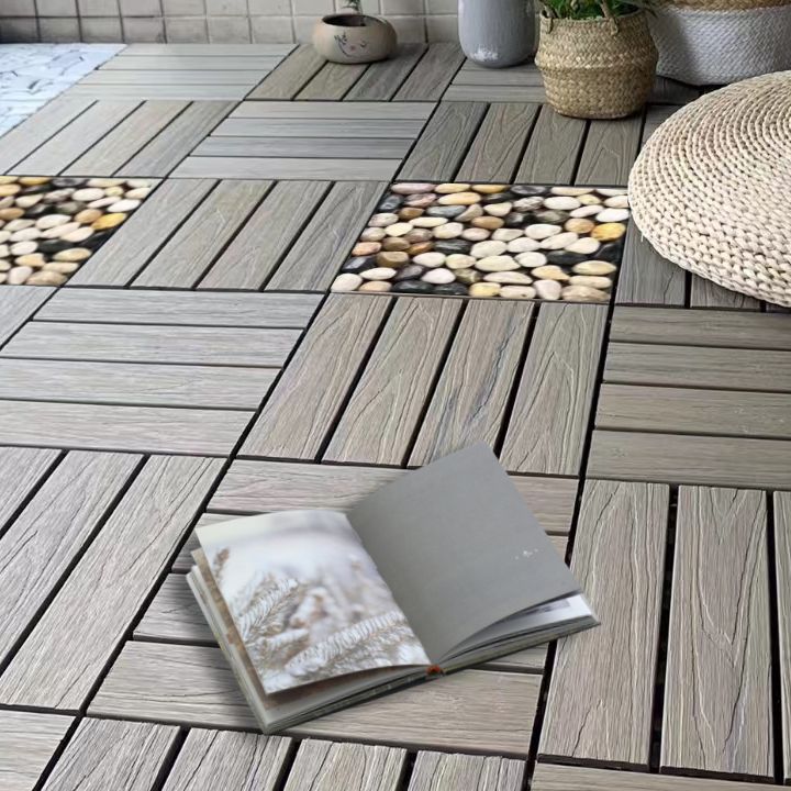 BowLift | Deck Plank Loose Lay Wood Floor Tiles Garden Outdoor Flooring