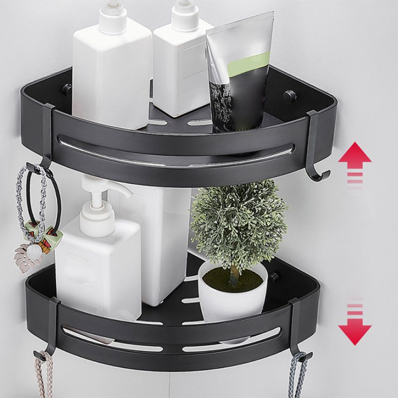 BowLift | Modern Bathroom Accessories Set Black Towel Bar Paper Holder Bathroom Accessories Kit