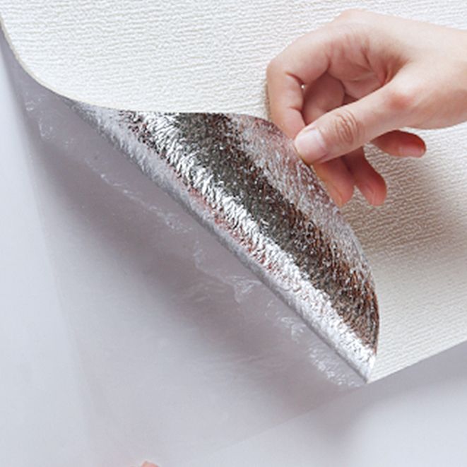 BowLift | Modern Tin Backsplash Panel Smooth Wall Ceiling 3D Stereo Wallpaper