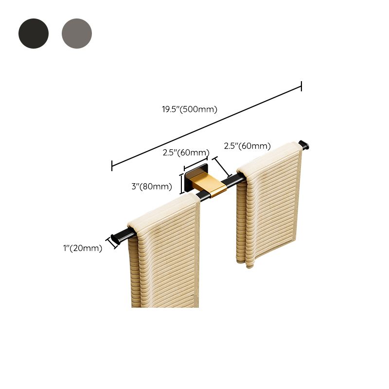 BowLift | Contemporary Aluminum Bathroom Accessories Set Towel Rail Bathroom Accessories