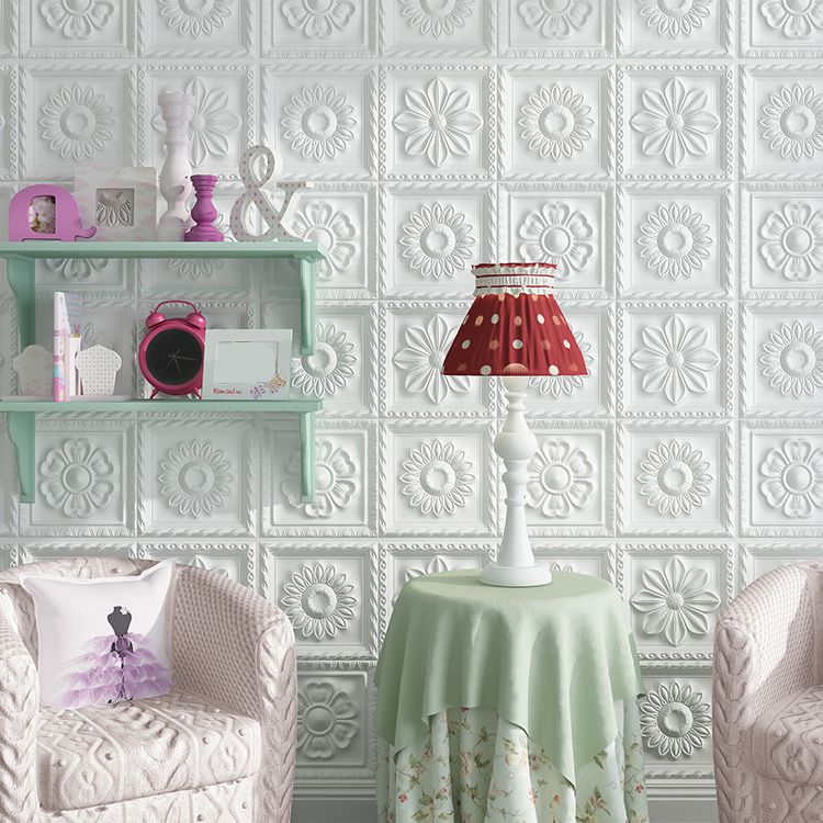 BowLift | Industrial 3D-Print Wall Shelf Bathroom Living Room Wall Panels Set of 10