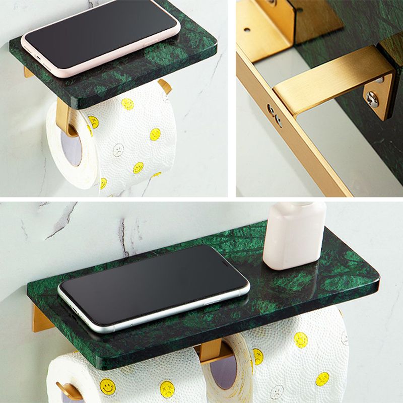 BowLift | Brass Bathroom Accessories Set Marble Bathroom Accessories Set for Home