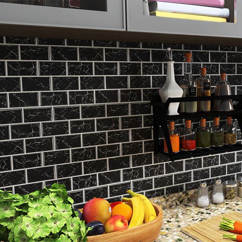 BowLift | Peel & Stick Subway Tiles Plastic Stain Resistant Peel & Stick Subway Tiles 5-Pack