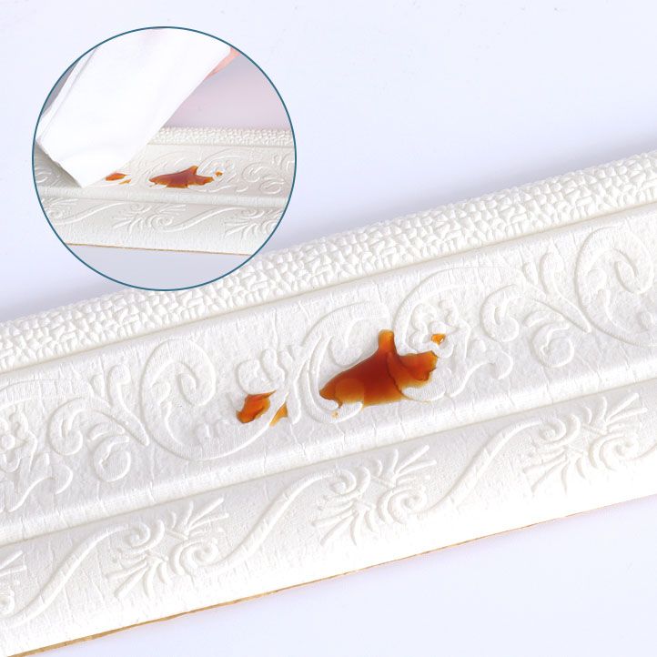 BowLift | Modern Baseboards 3D Embossing Baseboard PVC Stereo Base Set of 1