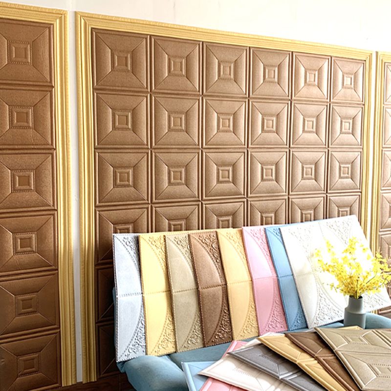 BowLift | Glam peel and stick wall covering made of foam with 3D embossed panel