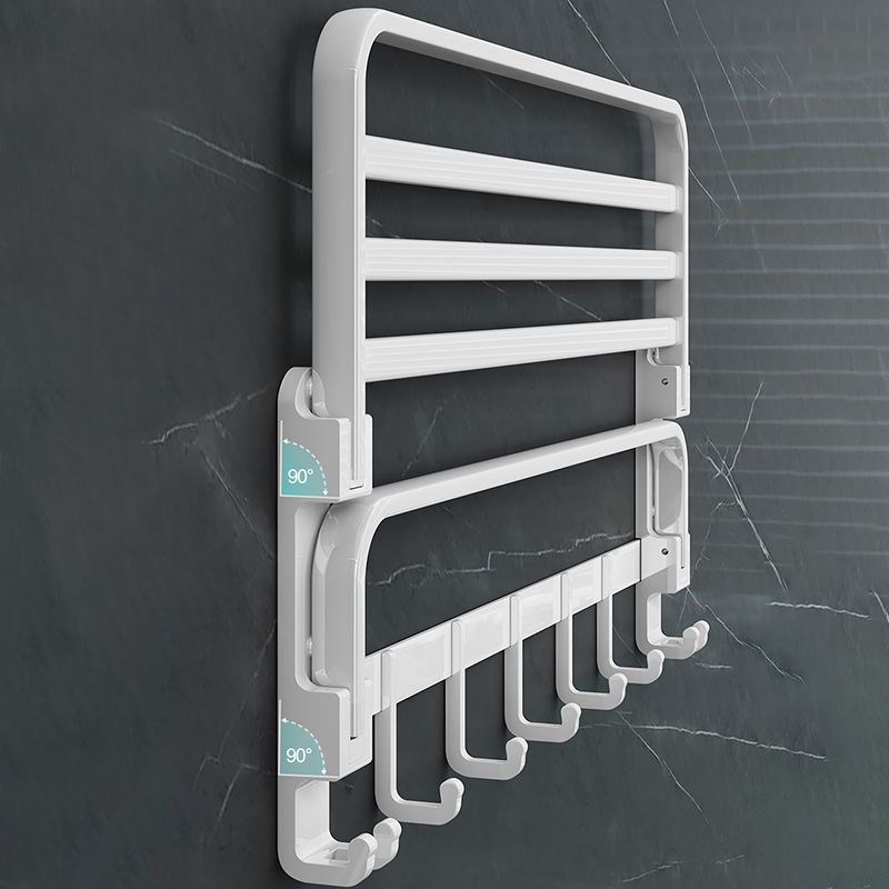 BowLift | Modern white bathroom accessories as a single piece or in a set made of metal