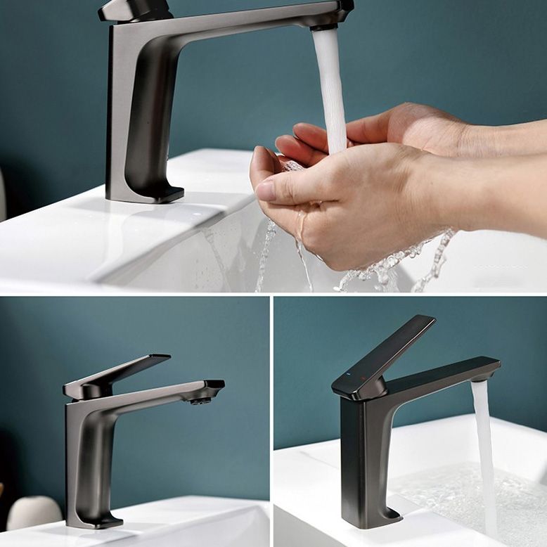 BowLift | Glam Copper Vessel Faucet Lever Handles Low Arc Vessel Faucet for Bathroom