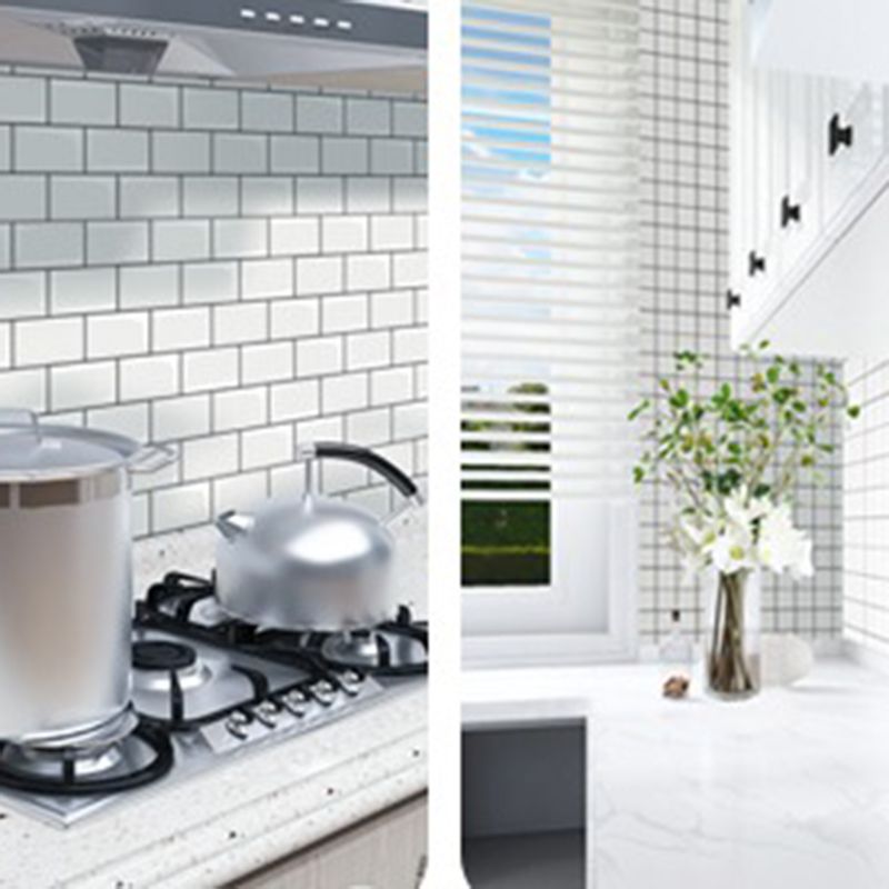 BowLift | Plastic Peel and Stick Wall Tiles 3D Square Peel and Stick Backing