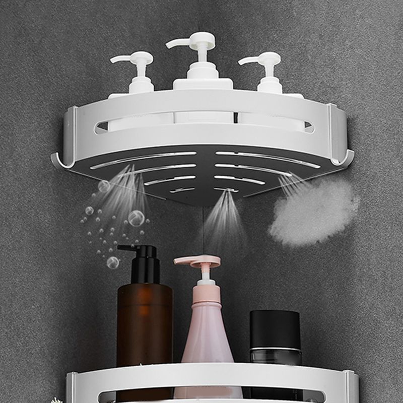 BowLift | Contemporary Metal Bathroom Accessories Hardware Set with Bathroom Shelf