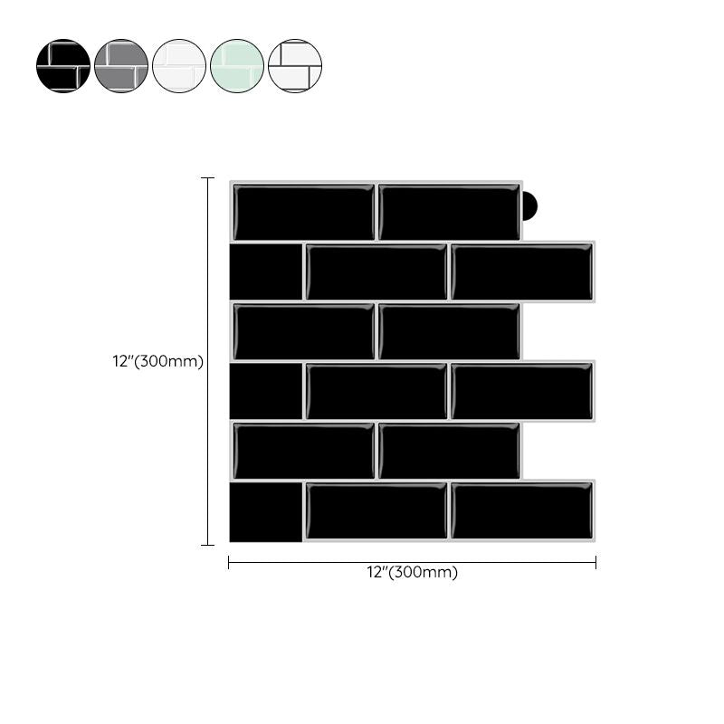 BowLift | Peel & Stick Subway Tile PVC Stain Resistant Rectangular Peel and Stick Tile for the Kitchen