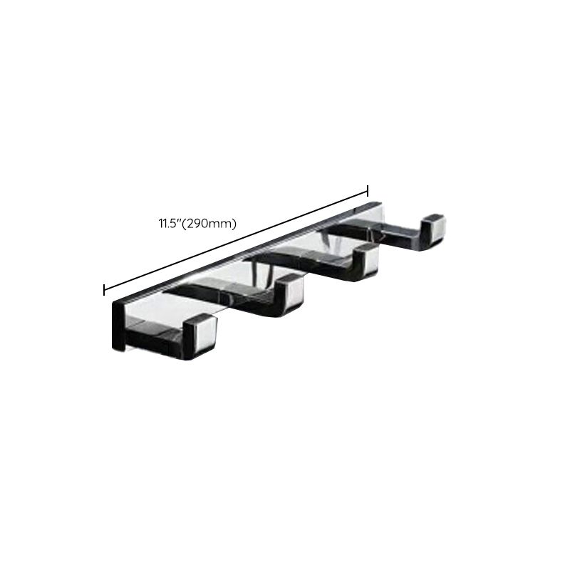 BowLift | Polished Chrome Modern Bathroom Accessory Set made of Stainless Steel Towel Holder/Soap Dish