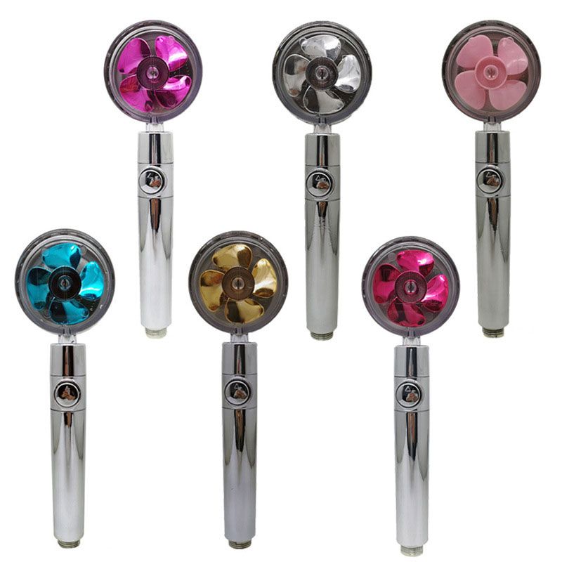 BowLift | Contemporary Handheld Supercharged Shower Head Round Spray Head