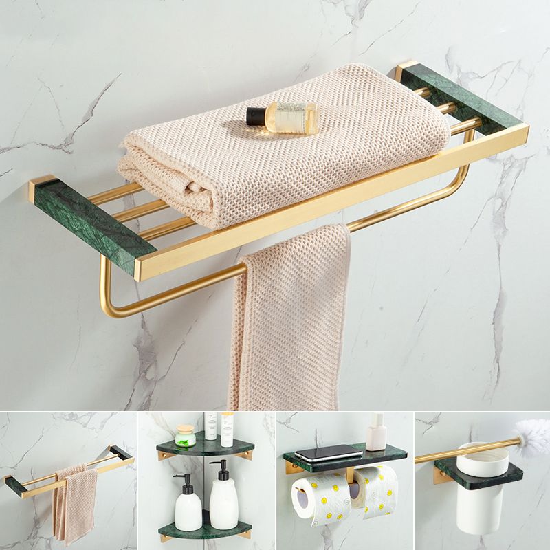 BowLift | Brass Bathroom Accessories Set Marble Bathroom Accessories Set for Home