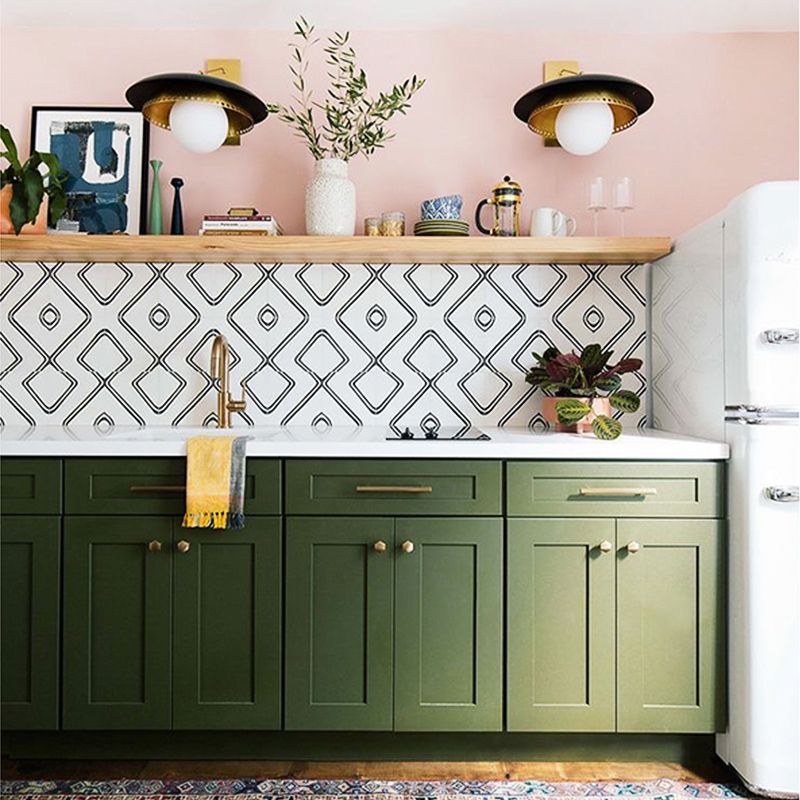 BowLift | Waterproof PVC Tile Singular Peel & Stick Tile for Kitchen Splashback Wall