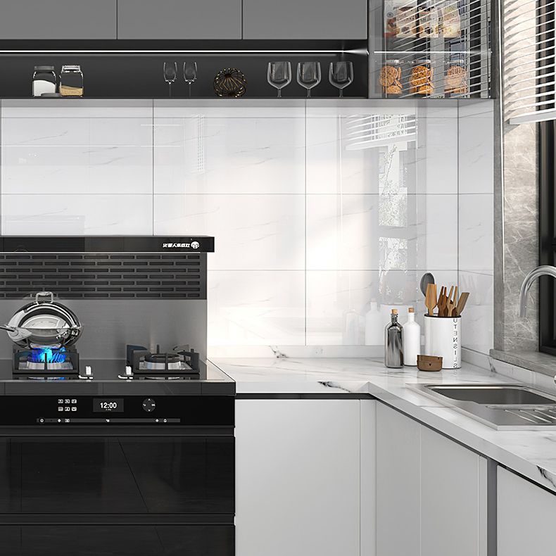 BowLift | Individual Tiles Wallpaper PVC Stain Resistant Peel and Stick Tiles Wall Tile