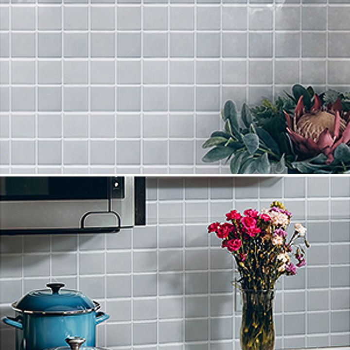 BowLift | White Mosaic Peel & Stick Tile Waterproof Kitchen Backsplash Wallpaper