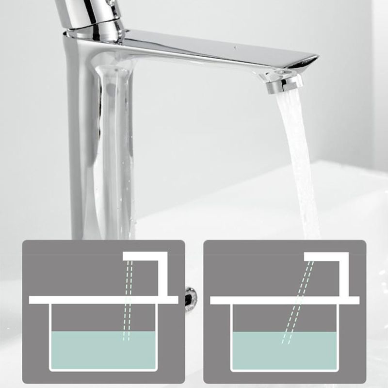 BowLift | Glam Vessel Sink Faucet Brass Lever Handles with Water Hose Sink Fitting