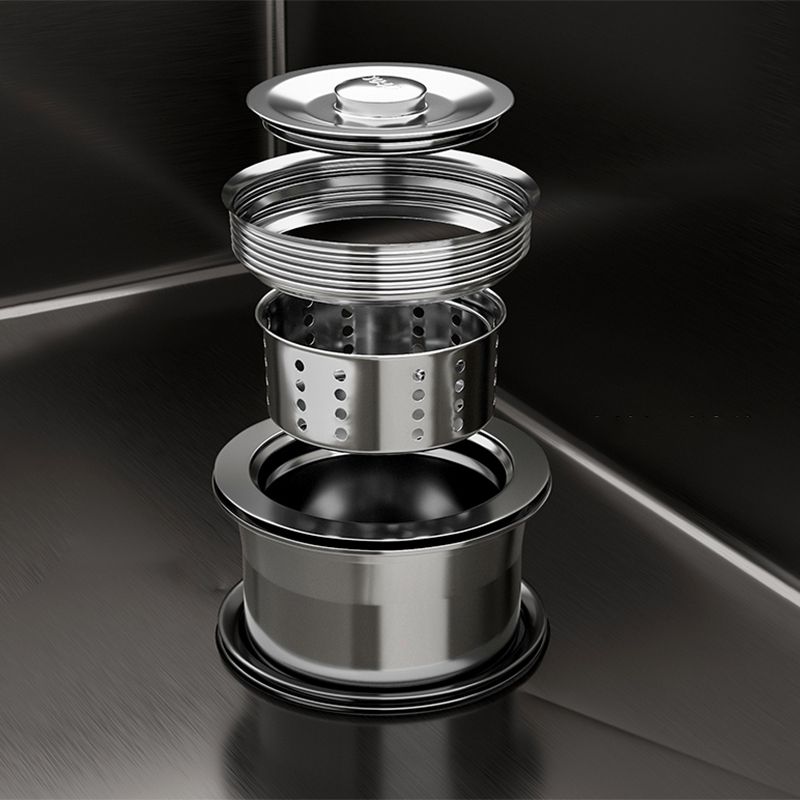 BowLift | Contemporary Sink Set Stainless Steel Friction Resistant Sink Set for the Kitchen