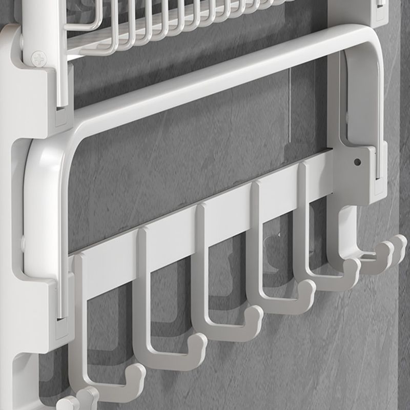 BowLift | Modern Bathroom Accessory Set White Paper Holder Bathroom Shelf Bathroom Fittings Set