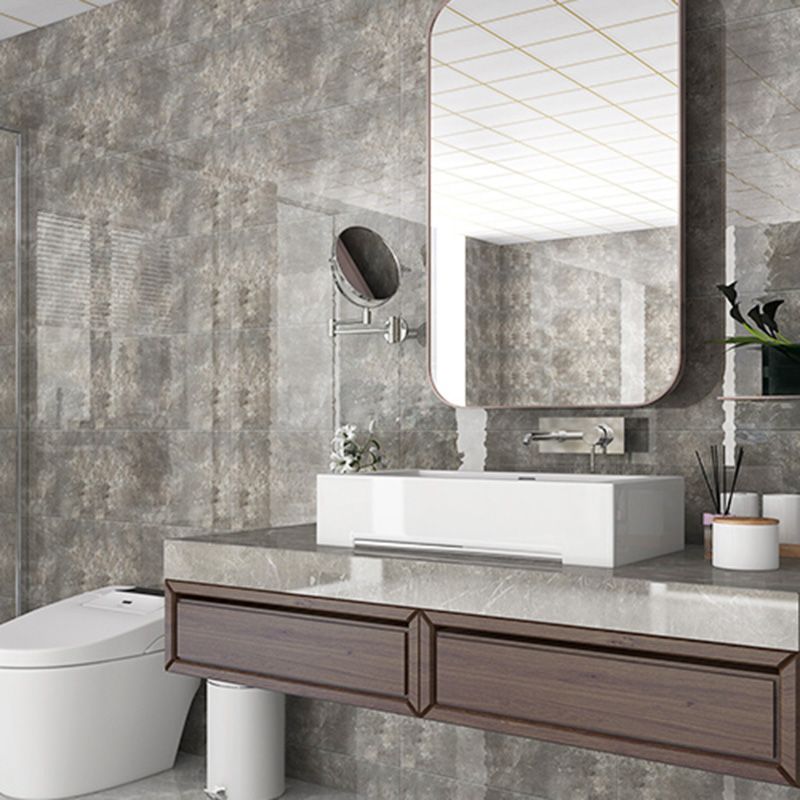 BowLift | Contemporary Peel-and-Stick Wall Tiles Bathroom Field Tiles Wallpaper