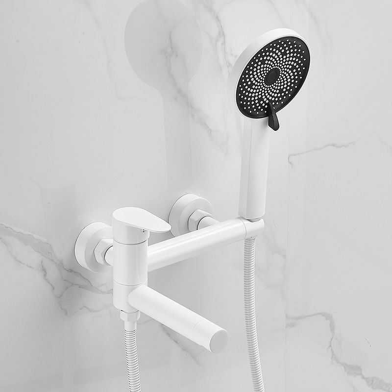 BowLift | Wall-mounted metal bathtub faucet low arch single lever bathtub faucet trim