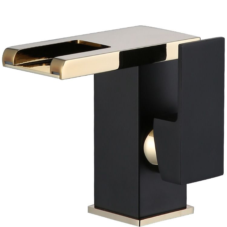 BowLift | Basin Waterfall Outlet Single Lever Tap with LED Light