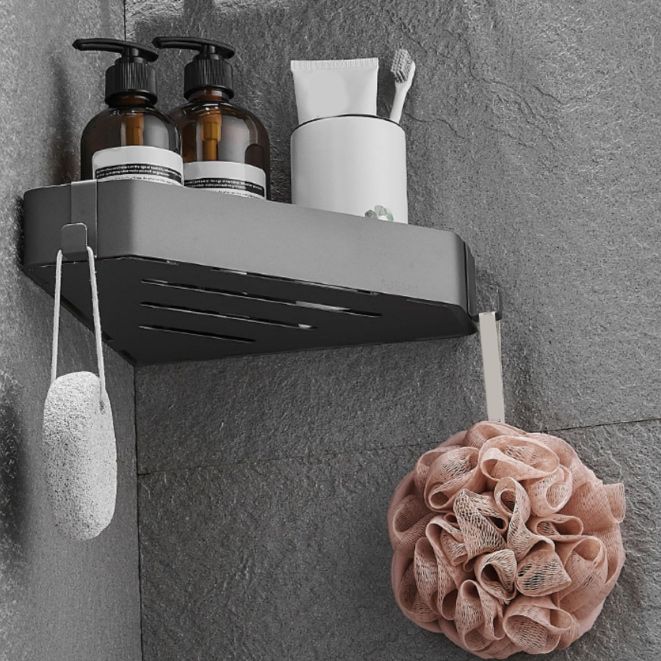 BowLift | Stainless Steel Bathroom Accessory Set Modern Triangle Basket