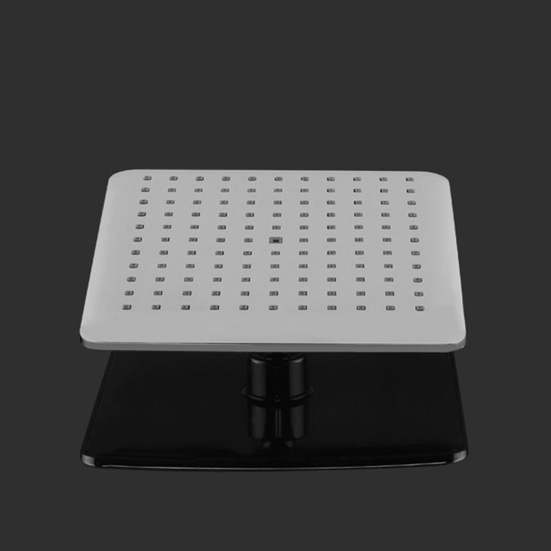 BowLift | Chrome Square Shower Head Combination Wall Mounted and Ceiling Mounted Hand Shower