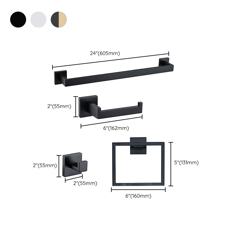 BowLift | Stainless Steel Bathroom Accessories as Single Piece or in Set Modern Bathroom Hardware